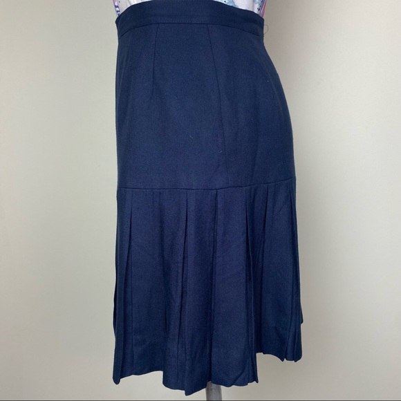 Vintage Sassco Pleated Skirt - Picture 2 of 10